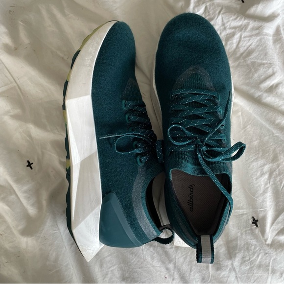 Allbirds | Women's Wool Flyer Mizzles Teal Tennis Shoe Wool sz 10.5 - Picture 12 of 12